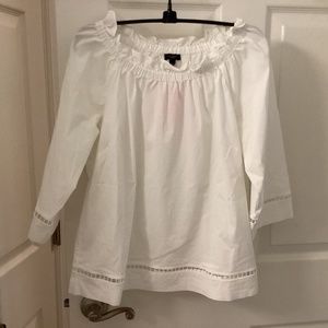 Talbots White blouse size PM